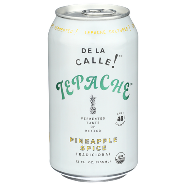 De La Calle Organic Tradicional Pineapple Spice Tepache Same-Day