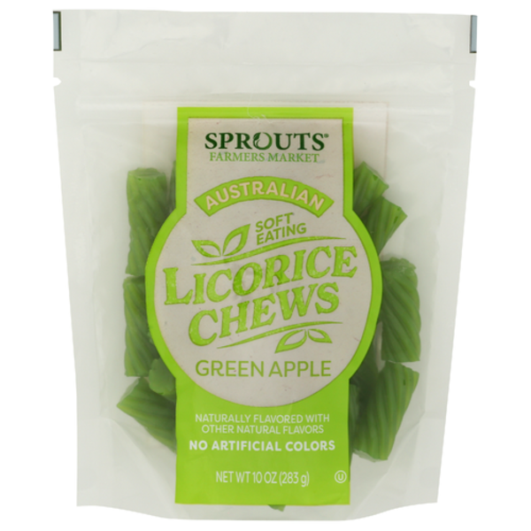 Sprouts Australian Soft Eating Green Apple Licorice Chews