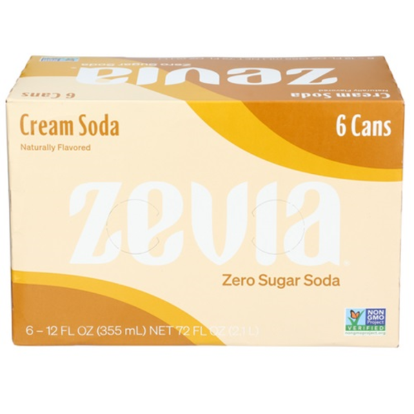 Zevia Cream Soda 6 Pack Same-Day Delivery or Pickup | Sprouts