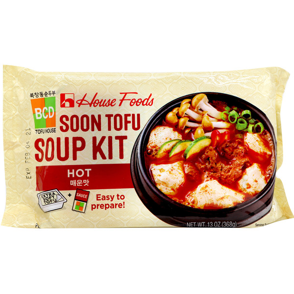 House Foods Bcd Soon Tofu Soup Starters Hot