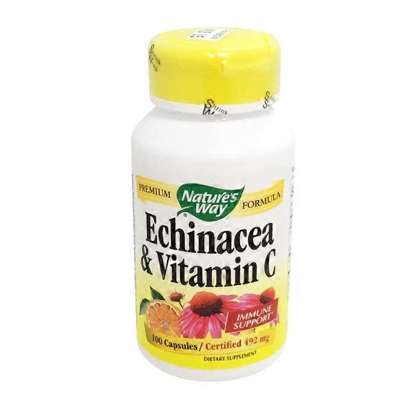 Nature's Way Echinacea & Vitamin C Capsules (100 ct) Instacart