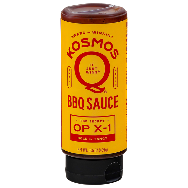 Kosmos Q Top Secret OP X-1 BBQ Sauce