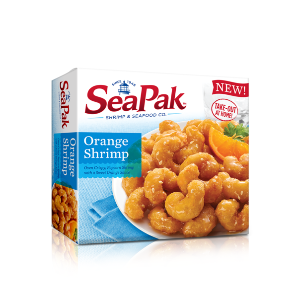 Frozen Breaded Shrimp Sea Pack Shrimp In Air Fryer SeaPak Orange
