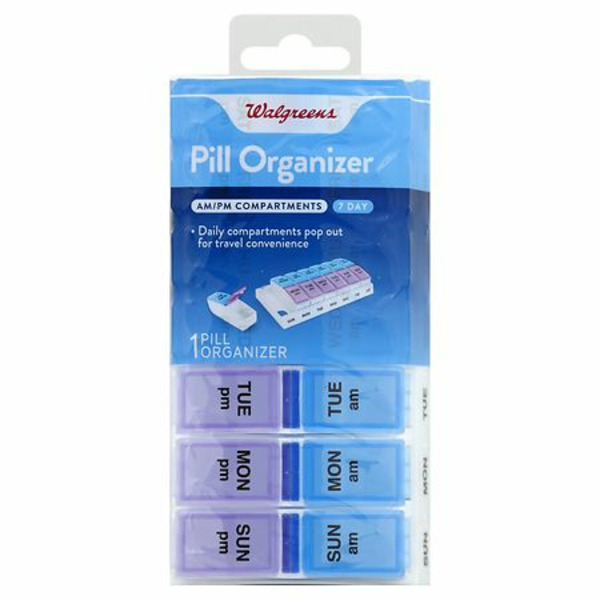 Walgreens Walgreens 7Day Pill Organizer SameDay Delivery Instacart