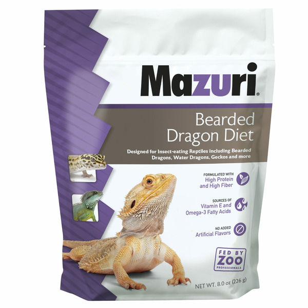 Mazuri Bearded Dragon Diet For Insect-eating Reptiles