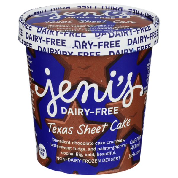 Jeni's Splendid Ice Cream Texas Sheet Cake Dairy Free Frozen