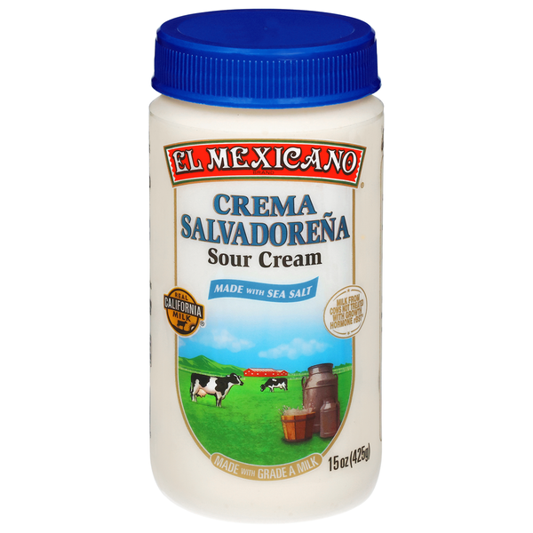 El Mexicano Sour Cream, Salvadorian Style
