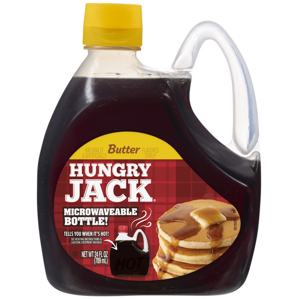 Hungry Jack Butter Syrup, 24.0 Fl Oz Bottle