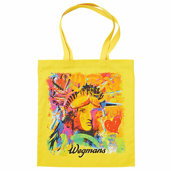 Wegmans Wegmans Cotton Canvas Tote Shopping Bag, Statue of Liberty