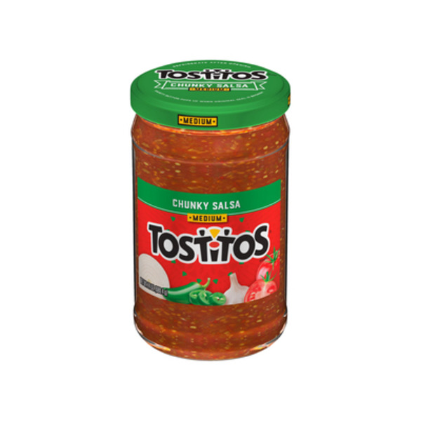 Tostitos Salsa, Chunky, Medium