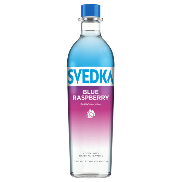 SVEDKA Blue Raspberry Vodka 70 Proof Same-Day Delivery | Binny's