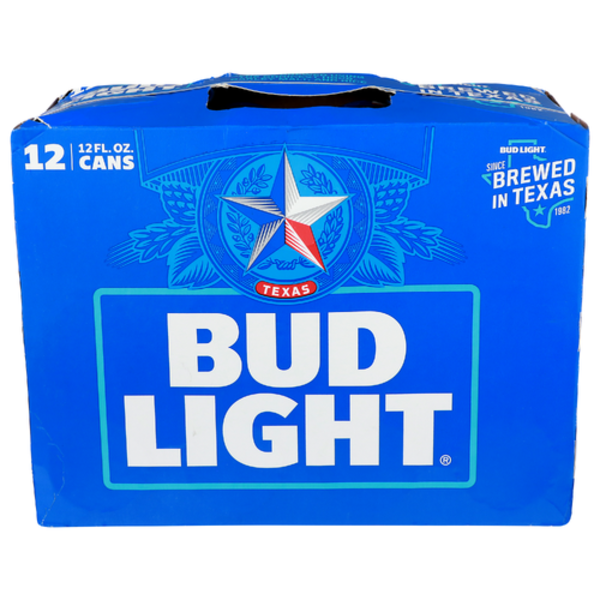 Bud Light Beer 12 Pack Cans