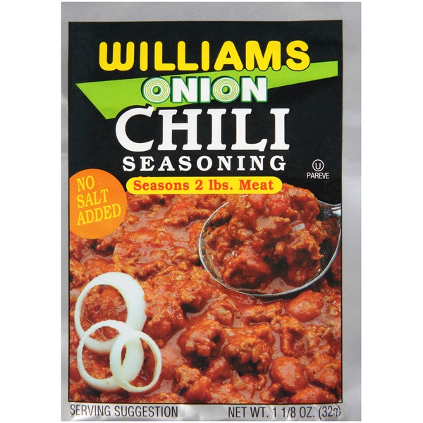 Williams Chili Seasoning, Onion Same-Day Delivery or Pickup