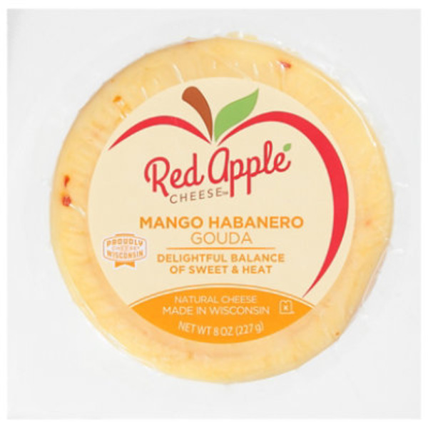 Red Apple Cheese Cheese, Mango Habanero Gouda