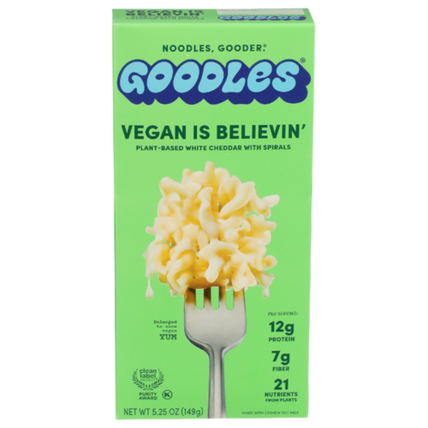 Goodles Vegan Is Believin White Cheddar Mac & Cheese