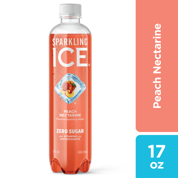Sparkling Ice® Sparkling Water, Zero Sugar, Peach Nectarine Same