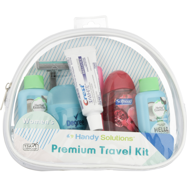 Handy Solutions Premium Women's Travel Kit Same-Day Delivery or