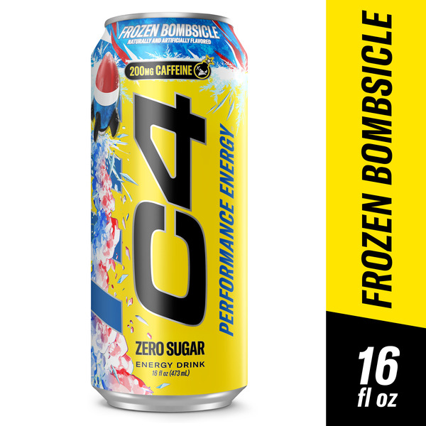 C4 Energy Performance Energy Frozen Bombsicle Same-Day Delivery or