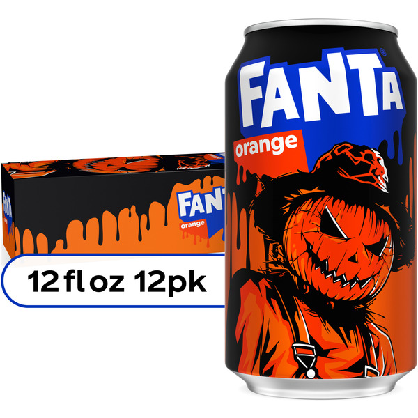 Fanta Orange Soda Fridge Pack Cans Same-Day Delivery or Pickup