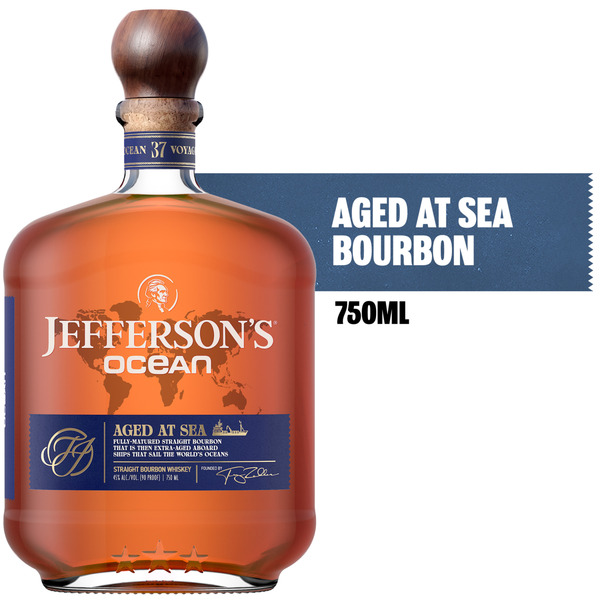 Jefferson's Ocean Aged At Sea Bourbon Whiskey Same-Day Delivery