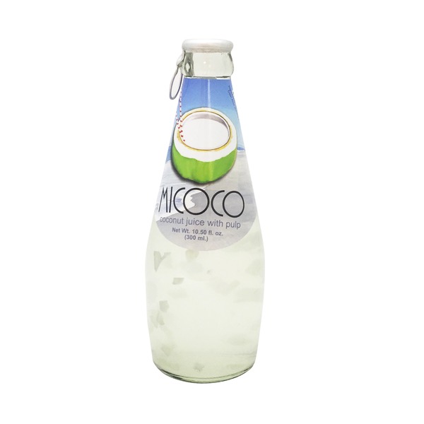Micoco Coconut Juice With Pulp (10.5 fl oz) from Super King Instacart