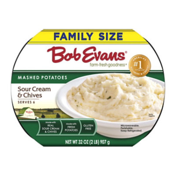 Bob Evans Farms Family Size Sour Cream & Chives Mashed Potatoes