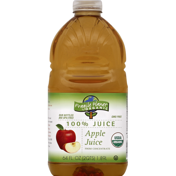 Fragile Planet Organic 100% Juice, Apple Juice Same-Day Delivery