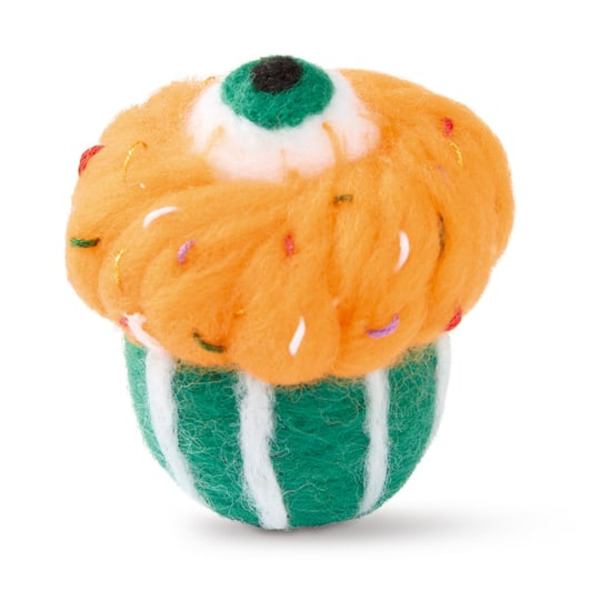 Loops & Threads Halloween Eyeball Cupcake Needle Felting Kit