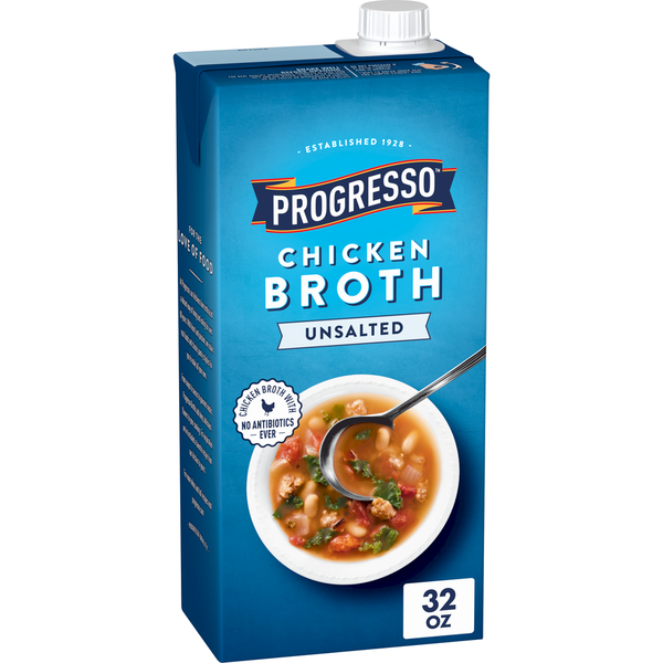 Progresso Unsalted Chicken Broth