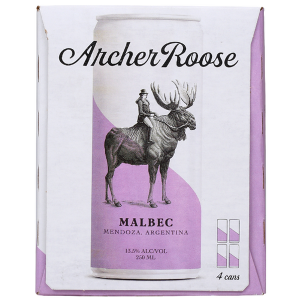 Archer Roose Malbec 4 Pack Cans