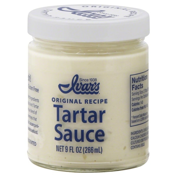 Ivars Tartar Sauce, Jar (9 oz) from Safeway Instacart