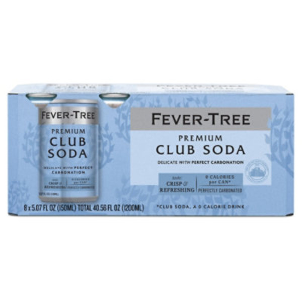 Fever-Tree Club Soda 8x150ml