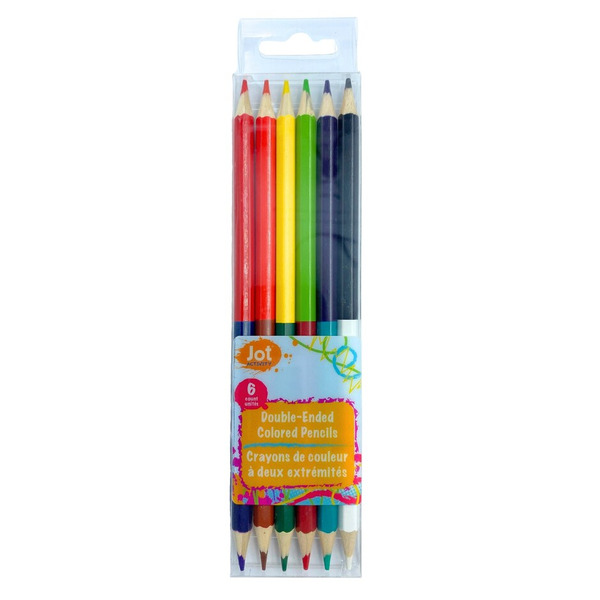 Jot Double-Ended Colored Pencils Set Same-Day Delivery | Dollar Tree