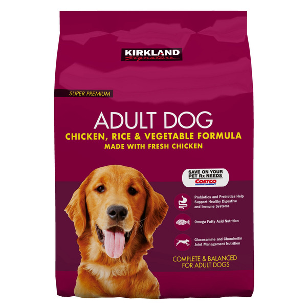 Chicken Rice & Vegetables Dog Food, 40 lb