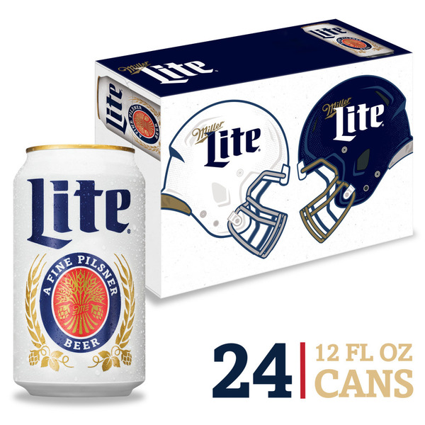 Miller Lite American Light Lager Beer, 24-pack, 12-oz beer cans