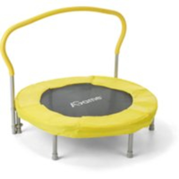 AGame Kids' MiniBee Mini Trampoline with Handlebar