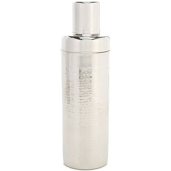 Southern Living Stainless Steel Hammered Cocktail Shaker