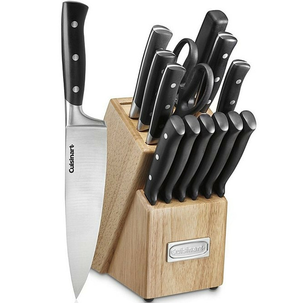 Cuisinart Classic 15-Piece Triple Rivet Block Set