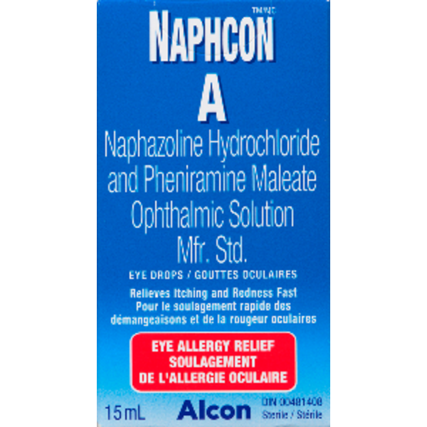 Alcon Naphcon A Eye Allergy Solution Same-Day Delivery | Rexall