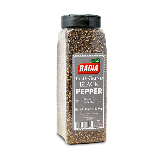 Badia - Table Grind Black Pepper - 16 oz
