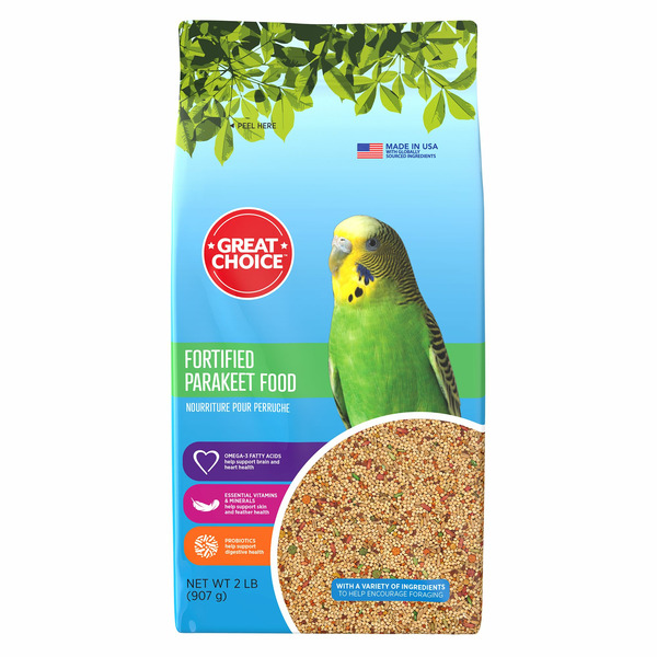 Great Choice Fortified Parakeet Bird Food