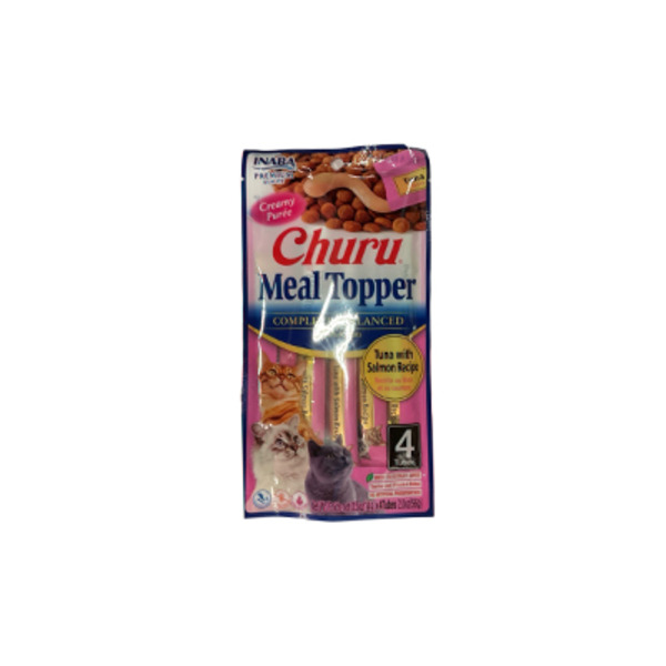 INABA Tuna & Salmon Churu Meal Topper