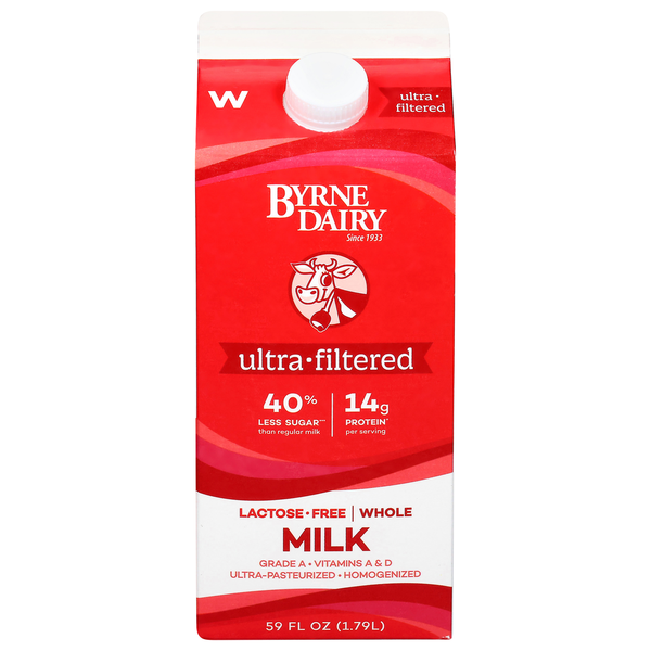 Byrne Dairy Ultra-Filtered Lactose-Free Whole Milk Same-Day