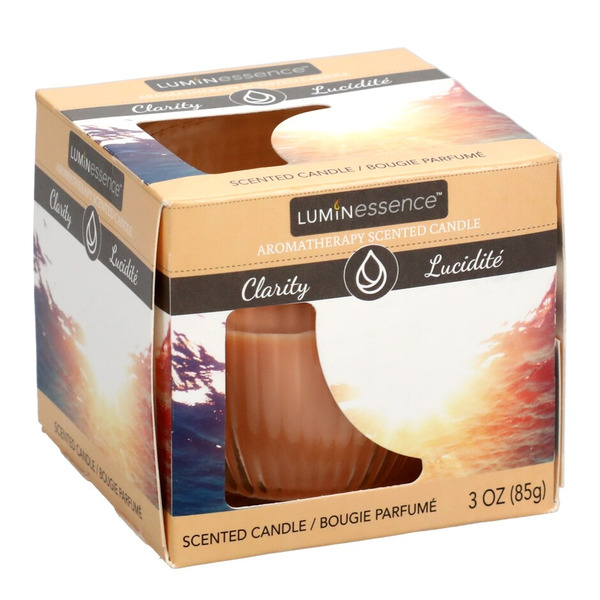Luminessence Aromatherapy Clarity Scented Jar Candles Same-Day
