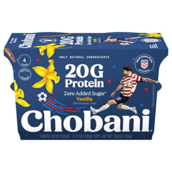 Chobani Lowfat Greek Vanilla Yogurt
