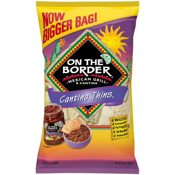 On The Border Tortilla Chips (10 oz) from Safeway Instacart