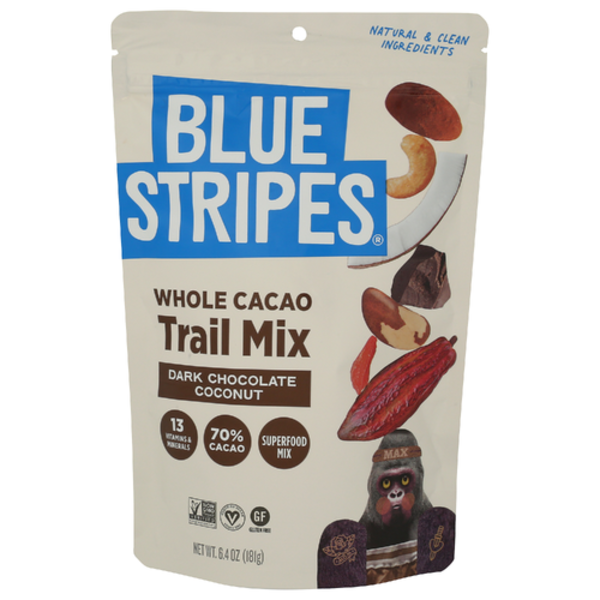 Blue Stripes Whole Cacao Trail Mix