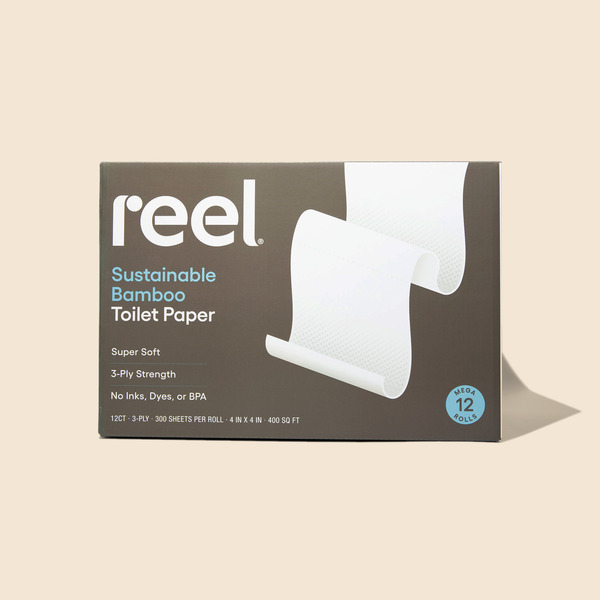 Reel Paper Premium & Sustainable Bamboo Toilet Paper
