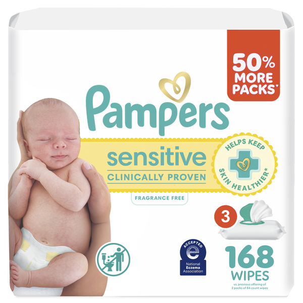 Pampers Baby Wipes Sensitive