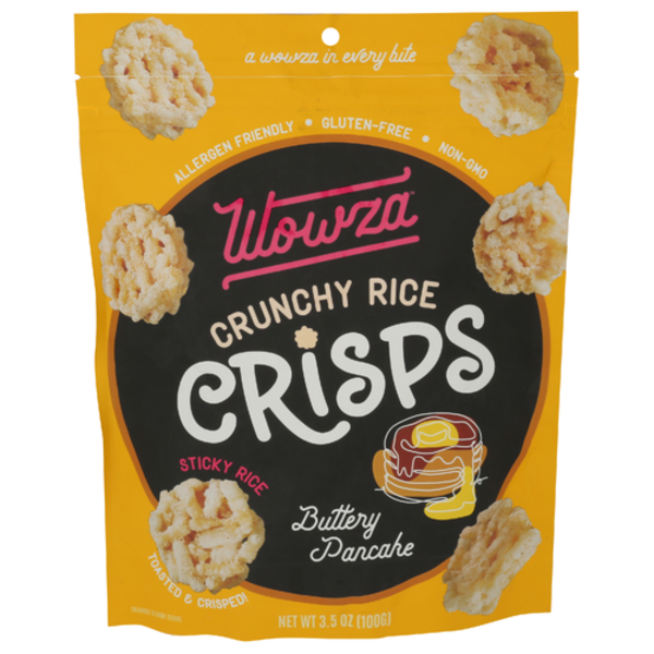 Wowza Buttery Pancake Crunchy Rice Crisps